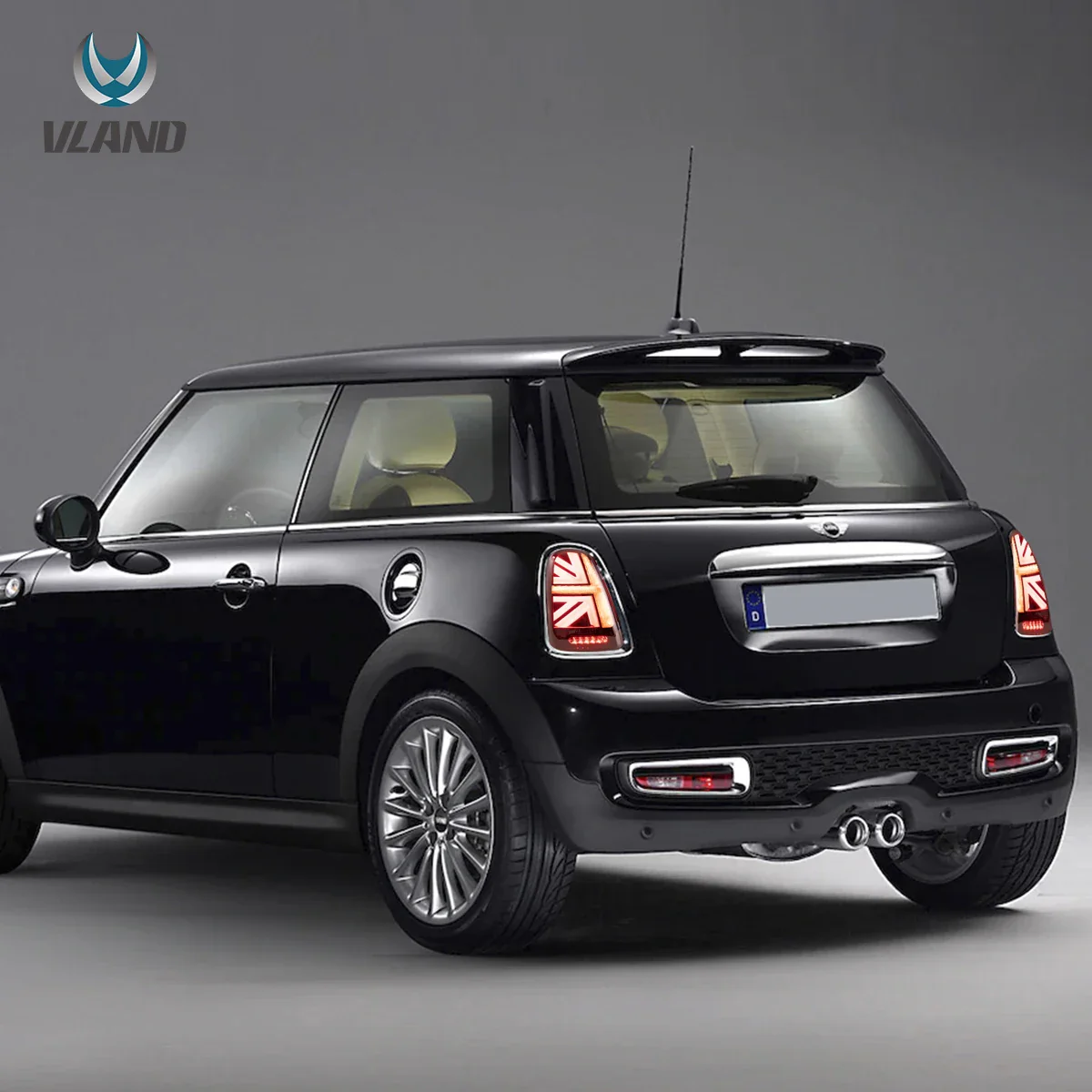 Mini Cooper R56 R57 R58 R59 2007-2013 Vland LED Tail Lights Union Jack [E-mark] - Image 9