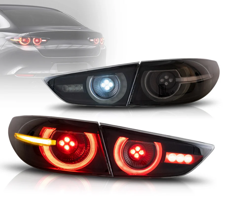 VLAND Tail Lights For Mazda 3 Axela Sedan 2019-UP - Image 2