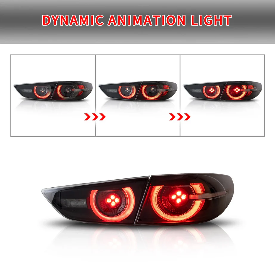 VLAND Tail Lights For Mazda 3 Axela Sedan 2019-UP - Image 7